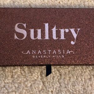 Anastasia Sultry Eyeshadow Palette - Rose Brown Glitter Cover